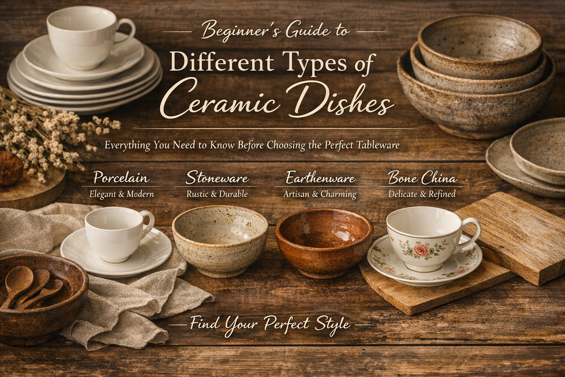 Beginner’s Guide to Different Types of Ceramic Dishes