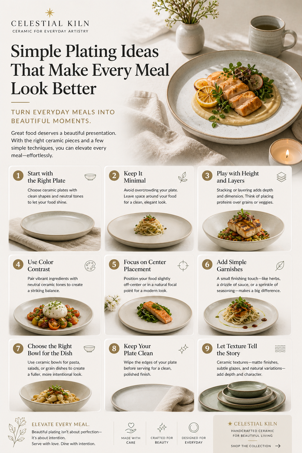 “Simple Plating Ideas That Make Every Meal Look Better”