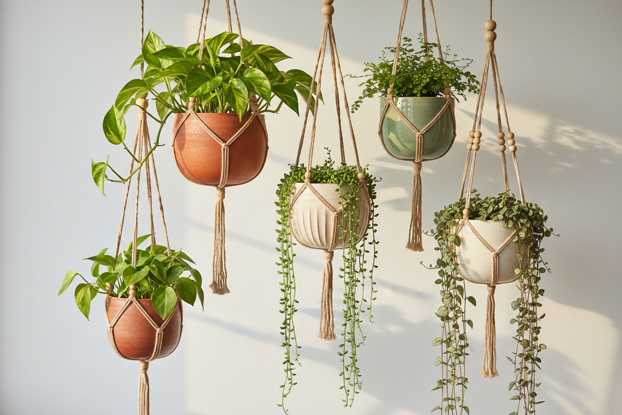 Ceramic Hanging Planters