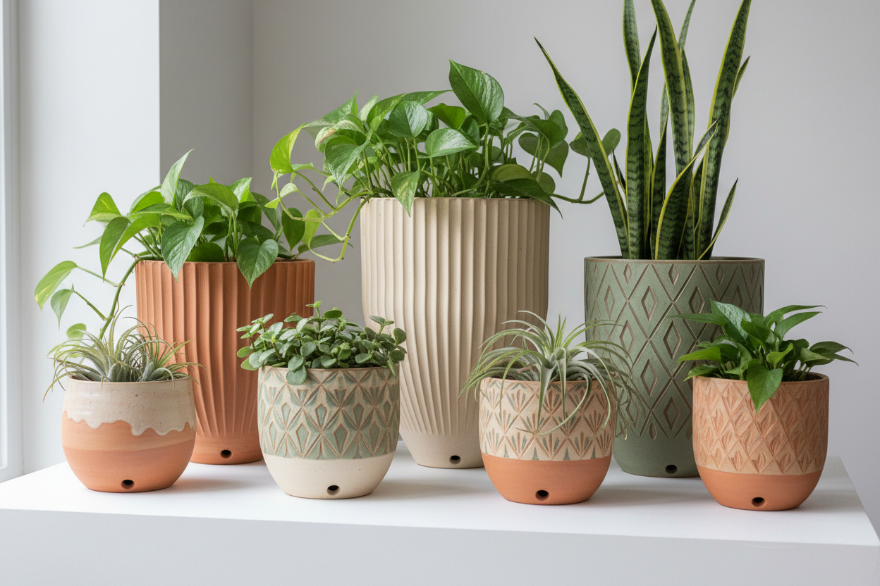 Ceramic Indoor Planters