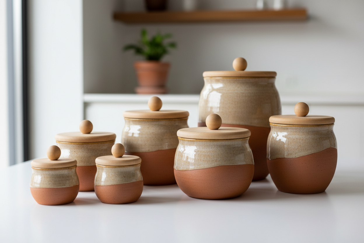 Ceramic Storage Jars