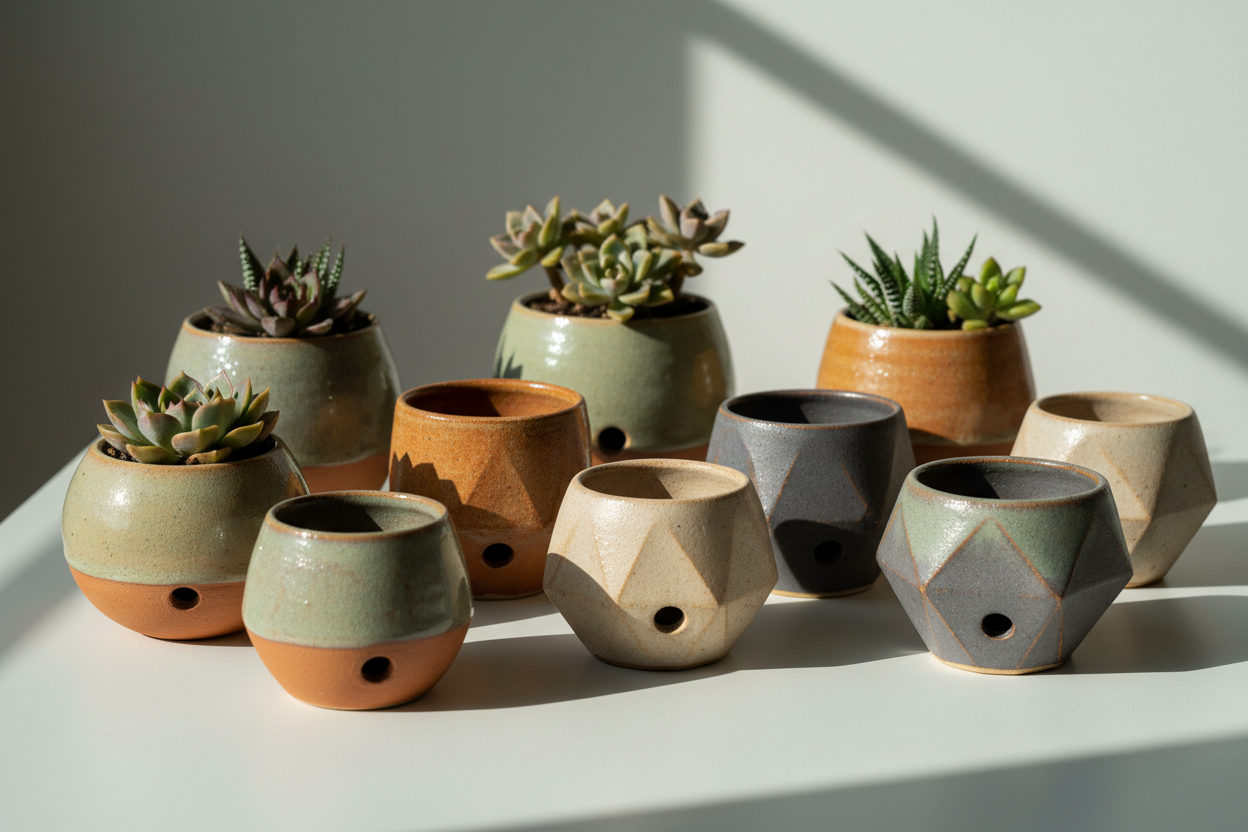 Ceramic Succulent Pots