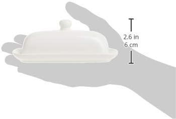 Norpro Porcelain Butter Dish with Lid