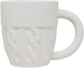 Sweet Water Decor Cream Sweater Coffee Mug, 17oz Ceramic Christmas Mug, Dishwasher & Microwave Safe, Large Holiday Winter Cup for Coffee, Tea & Hot Chocolate, Stocking Stuffer Gifts for Women