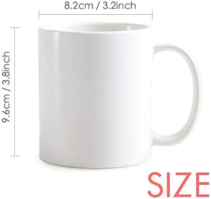 Red Outline Landmark Korea Mug Pottery Ceramic Coffee Porcelain Cup Tableware