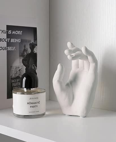 Ceramic Joe Creative Body Art Ornaments Handmade White Ceramic Home Desktop Decorative Art (Hand-6in)
