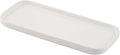 VanEnjoy Ceramic Tray for Kitchen Counter, White Vanity Tray for Bathroom Counter, Long Narrow Tray for Soap Bottles