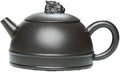 Yixing Clay Teapot 10oz Handmade Zisha Tea Pot Chinese Kungfu Tea Set Kettle (Clay Black 9oz)