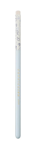 Indigo Artisan Series Small Eyeshadow Brush - Petite Tongue-Shaped Nylon Bristles for Eyeliner/Inner Corner, Blue & White Porcelain Ferrule & Lacquered Wood Handle, Vegan & Hypoallergenic (QHC 109)