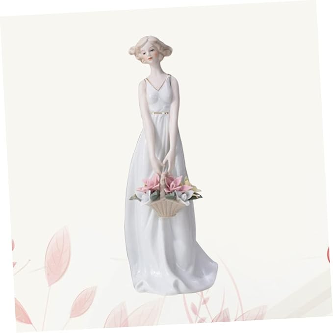 Unique Ceramic Figurine Home Adornment Delicate Crafts for Home Decor Living Room