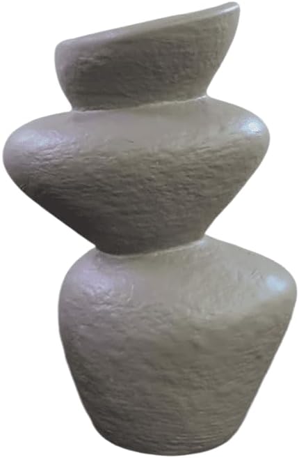 Modern Scandinavian Ceramic Vase, Ceramic Scandinavian Vase, Modern Ceramic Vase, Sculptural Flower Vase, Minimalist Scandinavian Vase, Scandinavian Vase, Flower Vase, Ceramic Flower Vase (Object-7)