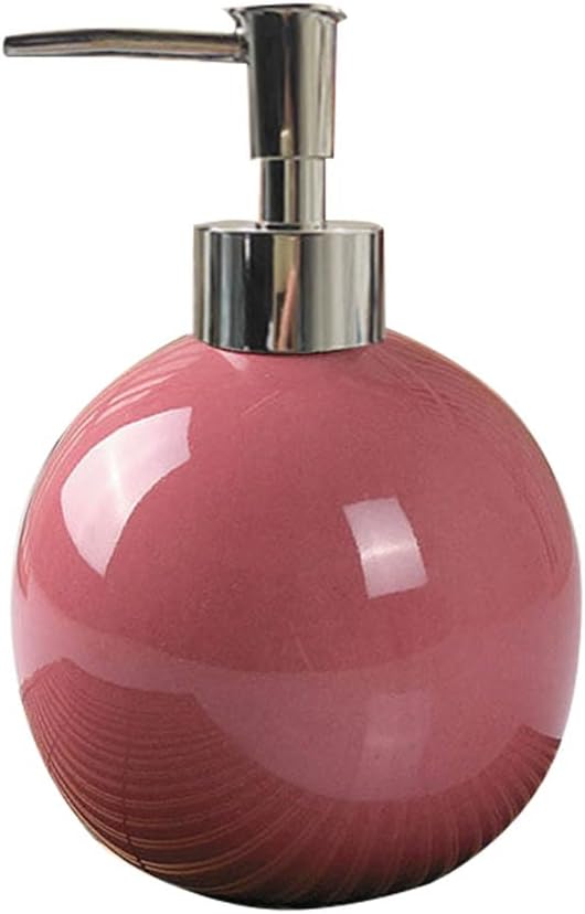 123Arts Ceramic Lotion Bottle Hand Soap Dispenser Liquid Soap Dispenser Soap Lotion Holder