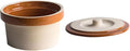 OUNONA Ceramic Stew Bowl with Lid Practical Pot for Rice Yogurt Fruits and Desserts Versatile Tableware for Home Use present