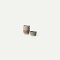Mora Nano Ramekins Set of 4, 2oz Ceramic Pottery Sauce Cups - Microwave, Oven and Dishwasher Safe - Harvest