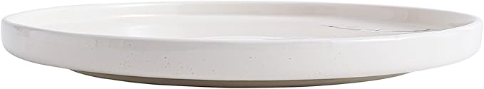 Ceramic Appetizer Plates, 8 Inch Dessert Plates/Salad Plate, Small Dinner Plates for Snacks, Side Dishes, Round Serving Plates (24, White Sakura)