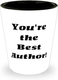 Author Gifts For Friends, You're the Best Author!, Fun Author Shot Glass, Ceramic Cup From Friends, Best author gifts for her, Best author gifts for him, Best author books, Best selling authors,