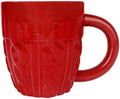 Sweet Water Decor Red Sweater Coffee Mug, 17oz Ceramic Christmas Mug, Dishwasher & Microwave Safe, Large Holiday Winter Cup for Coffee, Tea & Hot Chocolate, Stocking Stuffer Gifts for Women
