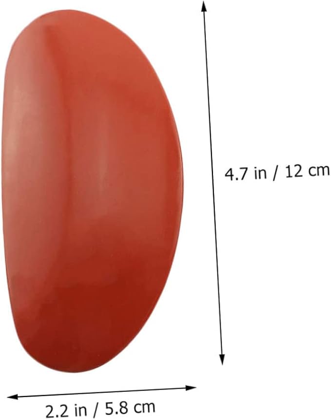 SHINEOFI 1Set Sculptural Clay Tool with Red Silicone Ribs for Pottery and Carving Small DIY Sculpture Carving Kit for Beginners and Artists