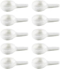 10Pcs Ceramic Tea Light Candle Holder Oil Burner for Scented Oil Tealight Wax Melt Warmer Incense Aroma Diffuser for Bedroom Living Room Balcony Patio Tabletop Star Birthday Wedding Present