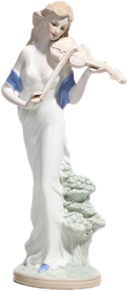 Handmade Ceramic Sculpture for Table Home Decor White Ornament Sculpture Decor for Living Room