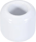 uxcell Ceramic Chime Candle Holders, Small Ceramic Candle Holders for Birthday Parties Dinners Weddings Table Centerpiece Gatherings Anniversaries Occasions, White