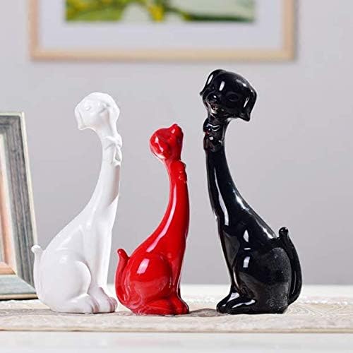Statues Collectible Figurines Sculpture Modern Minimalist Creative Home Ceramic Crafts Animal Ornaments Living Room Porch Decoration Tv Cabinet Furnishings