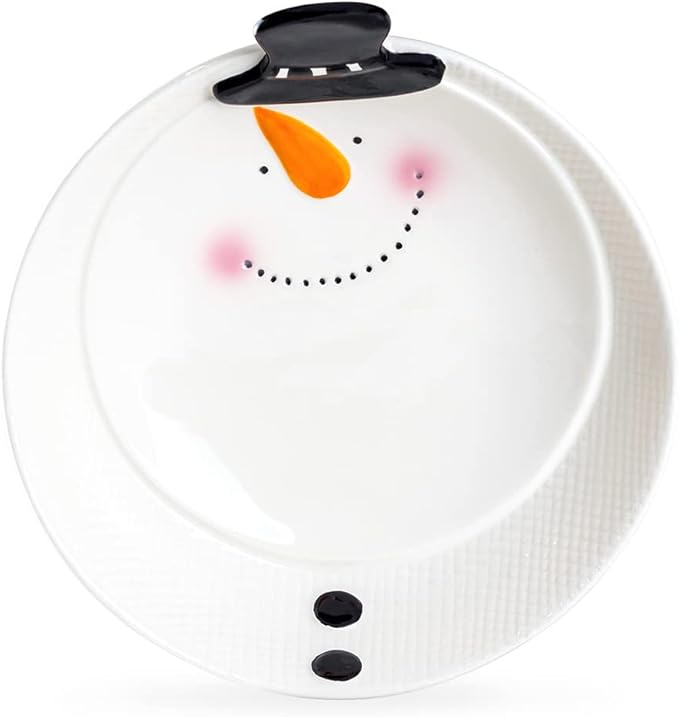 Potter's Studio Snowman Serving Bowl