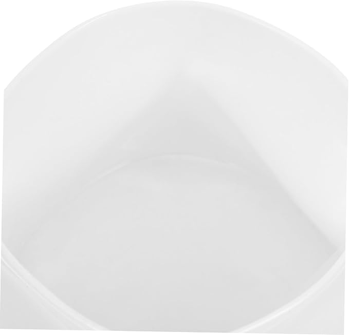 Cabilock Chinese Bone Mini Irregular Teacup Candle Holder Unique Ceramic Serving Cup for Tea and Decorative Use for Gatherings and Festive Occasions