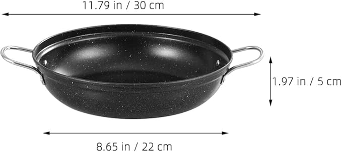 Alipis Korean Ramen Noodle Pot Portable Cooking Pot with Double Handles Nonstick Everyday Frying Pan for Home Outdoor