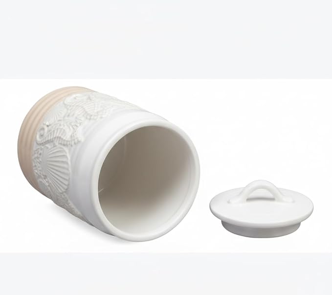 Youngs 61702 Coastal Canister, Set of 4, Cearmic