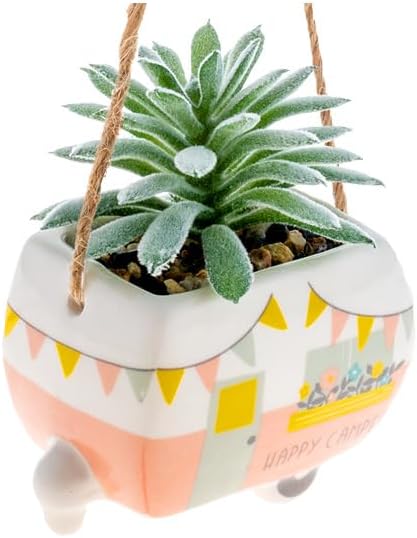 Karma Shaped Hanging Succulent Pot Camper