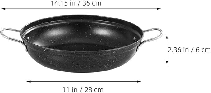 Alipis Large Cooking Pot Korea Stone Pot Stainless Steel Wok Cookware for Seafood Easy Clean Surface