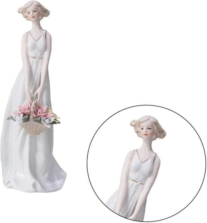 Unique Ceramic Figurine Home Adornment Delicate Crafts for Home Decor Living Room