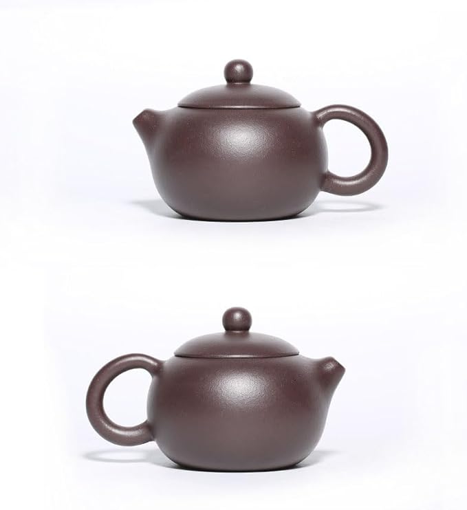 Xishi Teapot 6oz Chinese Yixing Zisha Clay Pot Ceramics Purple Sand Mud Kungfu Tea Maker Set Kettle 9 Hole Filter (purple 180ml)