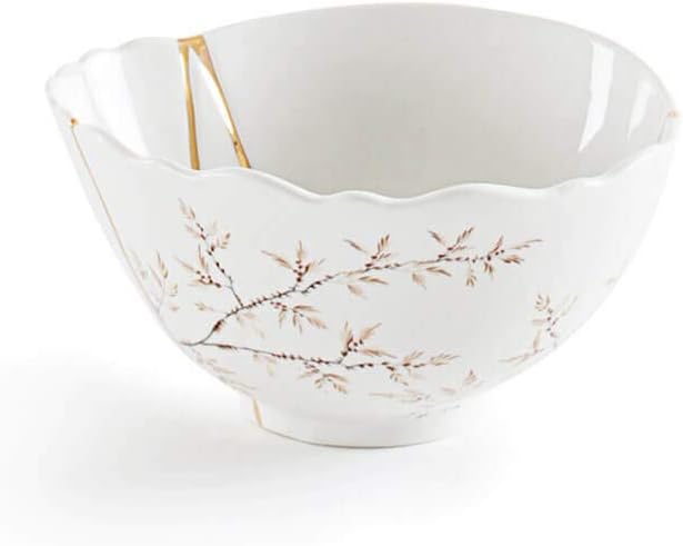 Seletti - KINTSUGI - Porcelain Bowl n°1 cm 15,2