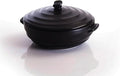 [Petalite Mineral, Family-size] Korean Earthenware Pot Ttukbaegi,2600ml, 88oz Ceramic Clay Cooking Pot Casserole, Heat Resistant Ceramic Pot, Zero-Crack Stone Bowl Stockpot Soup Cookware