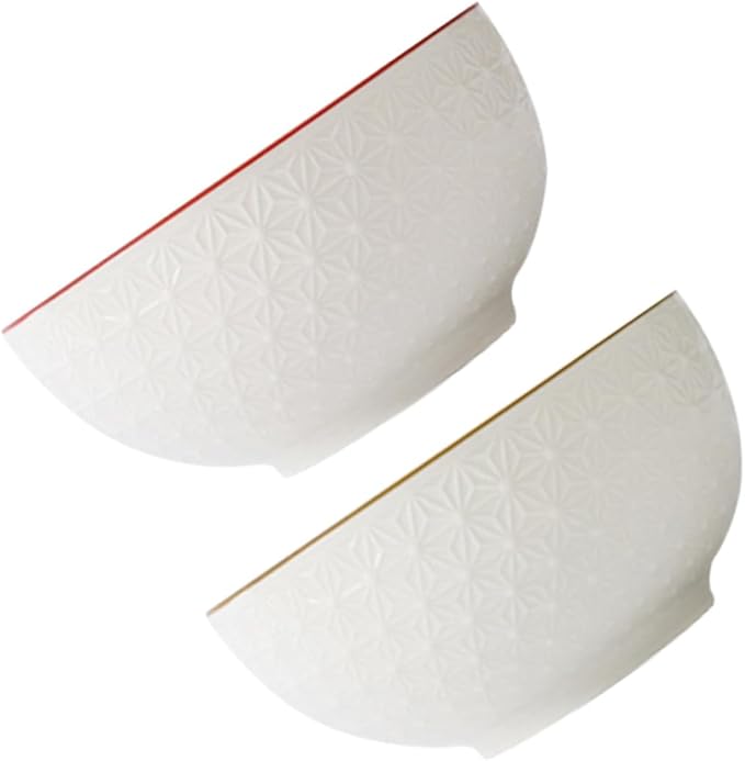 BESPORTBLE Home Bowls Set Ceramic Soup Bowl Easy Clean Heat Resistant for Soup Noodles Fruit Salad