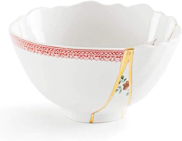 Seletti - KINTSUGI - Porcelain Bowl n°1 cm 15,2