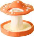 Gaolinci Cartoon Mushroom Ceramic Toothbrush Holder, Bathroom Toothbrush and Toothpaste Storage Decoration