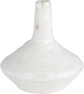 Santa Barbara Design Studio Pure Design Modern Ceramic Pottery Vase for Home Decor, 7-Inches High, White