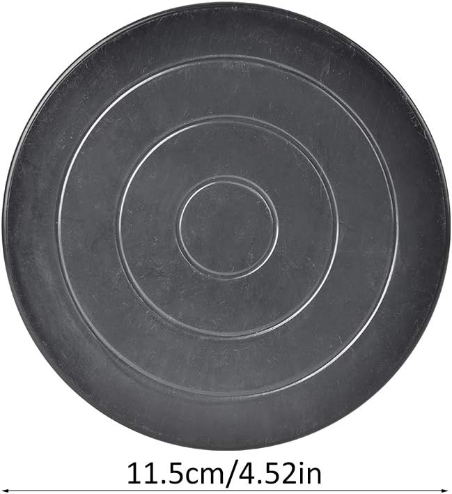 Pwshymi Handmade Craft Clay Plastic Turntable for Ceramic Pottery Sculpture, Ideal for Students and Craftsmakers (11.5cm)