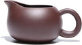 Gong Dao Bei, Purple Clay Pottery Cha Hai for Gong Fu Tea & Coffee or Cream Sharing Cup Milk Serving Pitcher Z-S-C-H2 (6.0 oz / 180 ml)