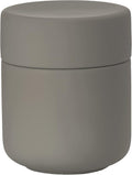 Zone Denmark Ume Taupe Cosmetic Jar - Elegant and Functional Storage Solution for Your Beauty Essentials, Infusing Scandinavian Design into Your Vanity Space - Beige (Taupe)