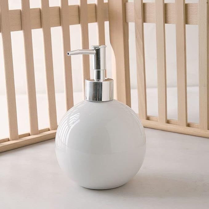 123Arts Ceramic Lotion Bottle Hand Soap Dispenser Liquid Soap Dispenser Soap Lotion Holder
