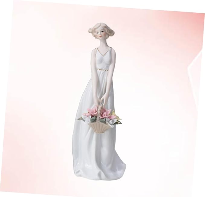 Unique Ceramic Figurine Home Adornment Delicate Crafts for Home Decor Living Room