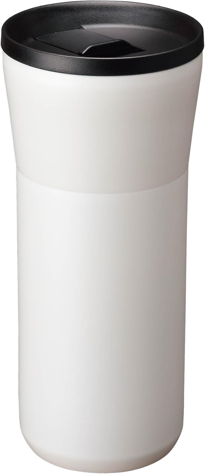 Kyocera 17 oz Ceramic Coated Tumbler with Lid - Cream White