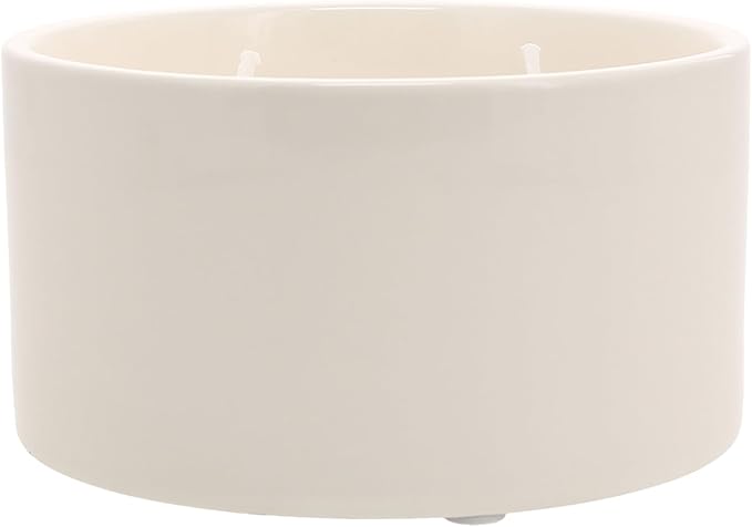 Pavilion Gift Company - Home Sweet Home - 10 oz Soy Wax Ceramic Vessel Candle Housewarming Apartment-Warming Gift Present Neutral Home Decor