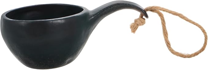 PRETYZOOM Japanese Vintage Ceramic Mug Soup Bowl Handles Aesthetic Tea Cup for Camping