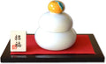 有田焼やきもの市場 Japanese Lucky Charm KAGAMIMOCHI Ceramic Decorations Arita Imari Ware Made in Japan Porcelain