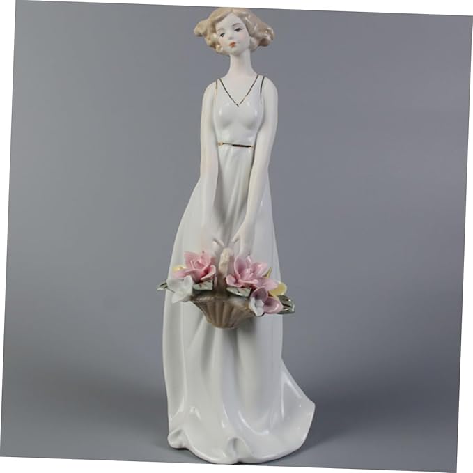 Unique Ceramic Figurine Home Adornment Delicate Crafts for Home Decor Living Room